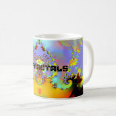 Fraktal009 - I LIEBE-FRAKTALE Kaffeetasse (VorderseiteRechts)