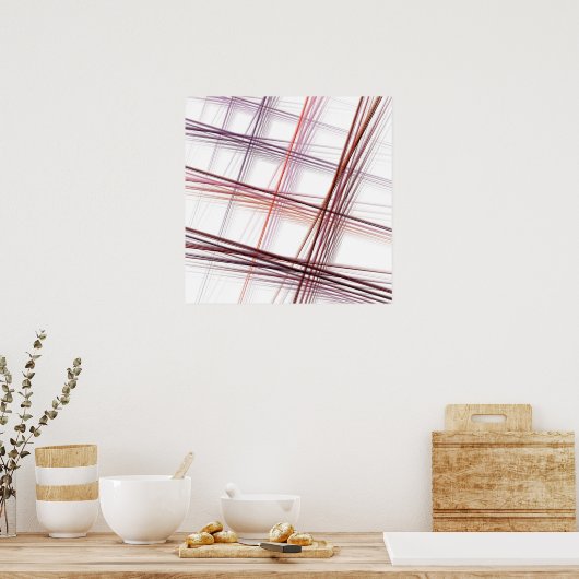 Fraktal214 Poster (Küche)