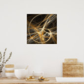 Fraktal243 Poster (Küche)