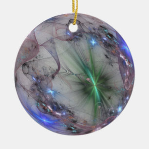 Fraktal 0rnament keramik ornament