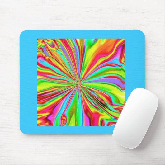 Fraktal 107 Mousepad (Mit Mouse)