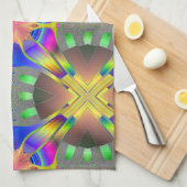 Fraktal 112 Küchentuch (Viertel Falte)