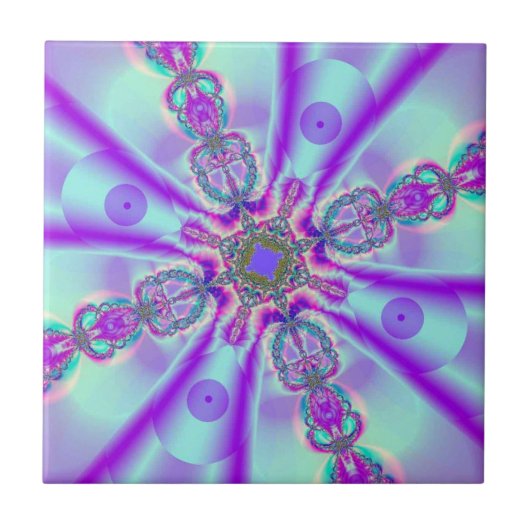 Fraktal 113 Tile Fliese (Vorderseite)