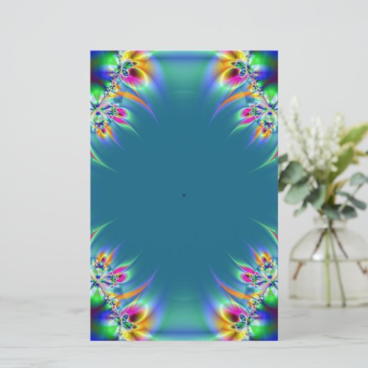 Fraktal 124 briefpapier (Stehend Vorderseite)