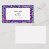 Fraktal 125 Visitenkarten Visitenkarte (Vorne/Hinten)