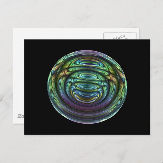 Fraktal 126 postkarte (Vorne/Hinten)