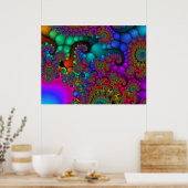 Fraktal 142 poster (Küche)