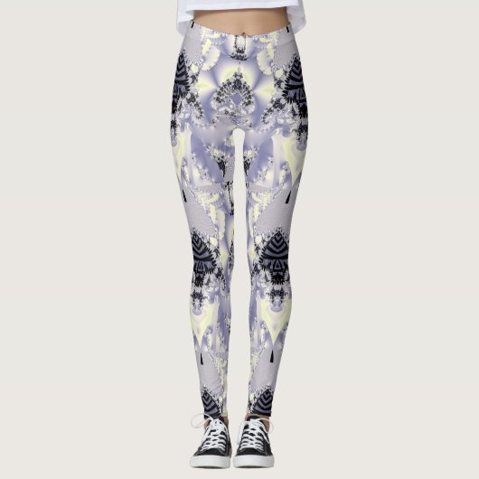 Fraktal 17 Leggings (Vorderseite)