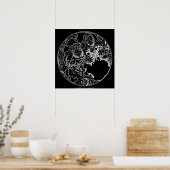 Fraktal 1 ver. 2 poster (Küche)