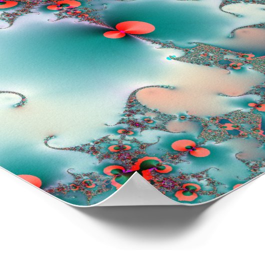 Fraktal 3017 poster (Ecke)