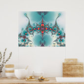 Fraktal 3017 poster (Küche)