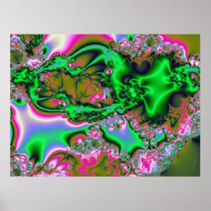 Fraktal 3057-2 poster