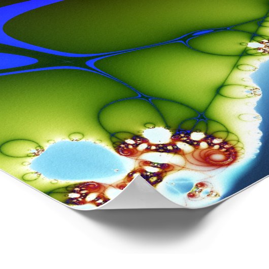 Fraktal 3117 poster (Ecke)