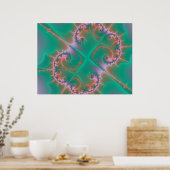 Fraktal 334 poster (Küche)