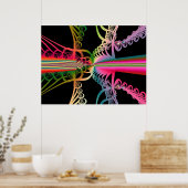 Fraktal 372 poster (Küche)