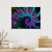 Fraktal 377 poster (Küche)