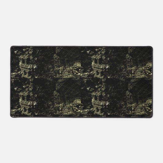 Fraktal 3D Mineral Geek futuristische DeskM05 Schreibtischunterlage (Vorderseite)