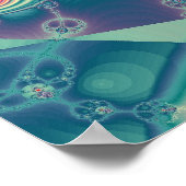 Fraktal 433 poster (Ecke)