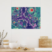 Fraktal 433 poster (Küche)