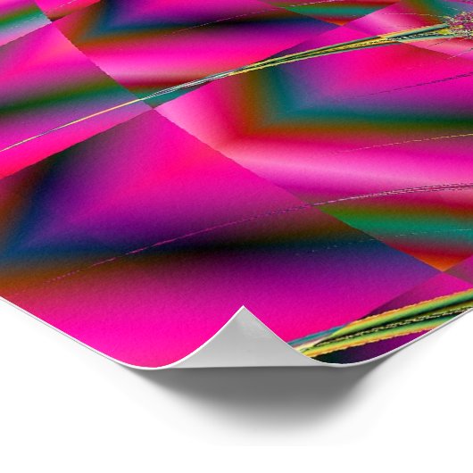 Fraktal 435 poster (Ecke)