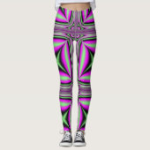 Fraktal 46 Leggings (Vorderseite)