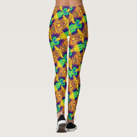 Fraktal 48 Leggings (Rückseite)