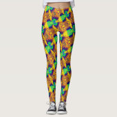 Fraktal 48 Leggings (Vorderseite)