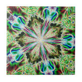 Fraktal 49 Folien Fliese (Vorderseite)