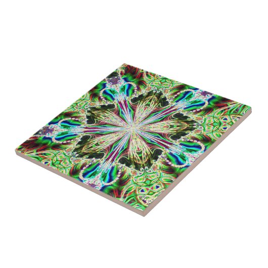 Fraktal 49 Folien Fliese (Seite)