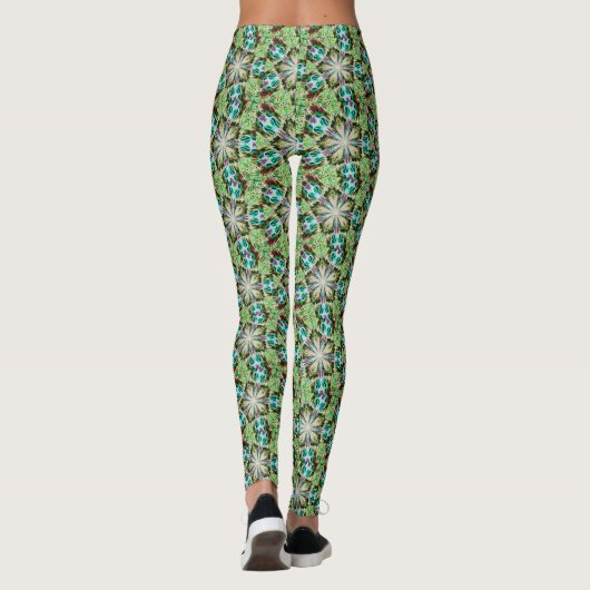 Fraktal 49 Leggings (Rückseite)