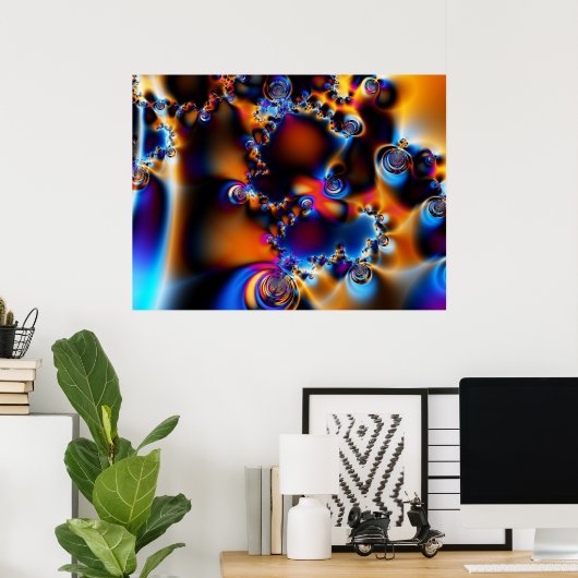 Fraktal 511 poster (Heimbüro)