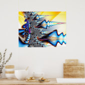 Fraktal 511 poster (Küche)