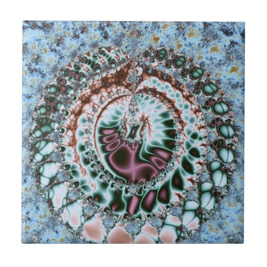 Fraktal 51 Tile Fliese (Vorderseite)