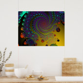 Fraktal 584 poster (Küche)