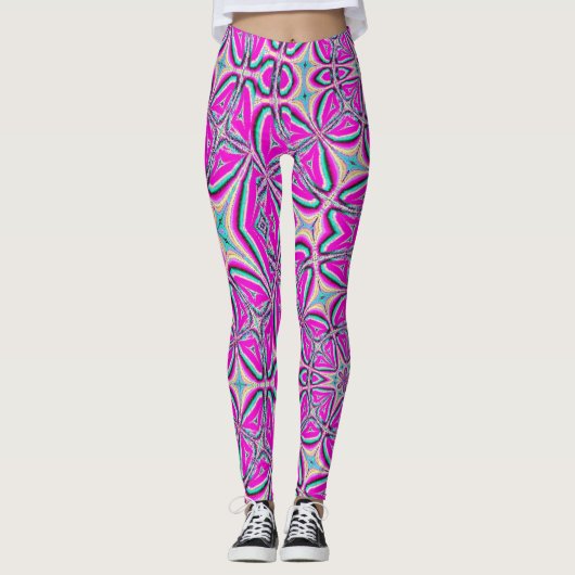 Fraktal 59 Leggings (Vorderseite)