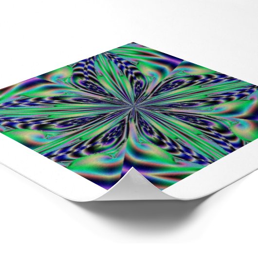 Fraktal 5 Poster (Ecke)