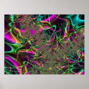Fraktal 628 poster