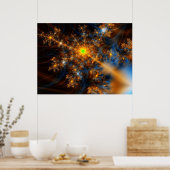 Fraktal 647 poster (Küche)