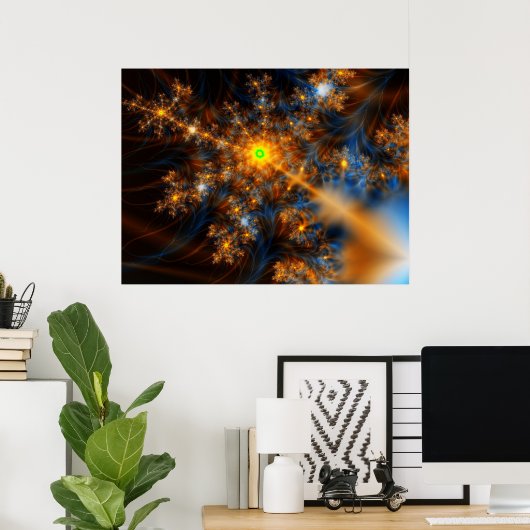 Fraktal 647 poster (Heimbüro)