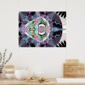 Fraktal 681 poster (Küche)