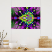 Fraktal 713 poster (Küche)