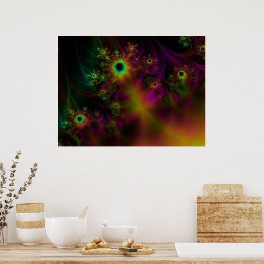 Fraktal 731 poster (Küche)