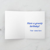 Fraktal 74,Geburtskarte Karte (Innenseite)