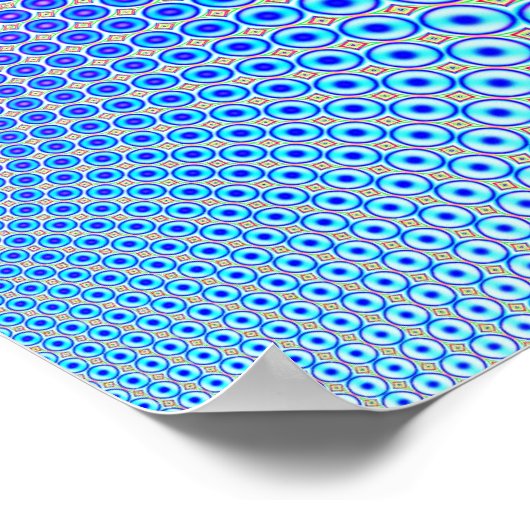 Fraktal 764 poster (Ecke)