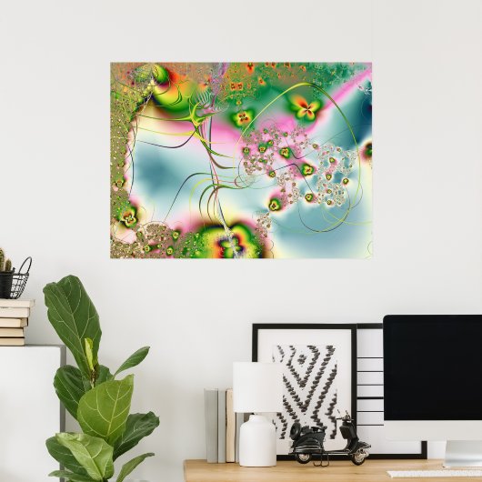 Fraktal 817 poster (Heimbüro)