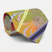 Fraktal 819 krawatte (Gerollt)