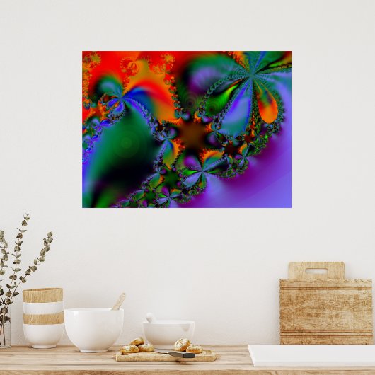 Fraktal 826 poster (Küche)