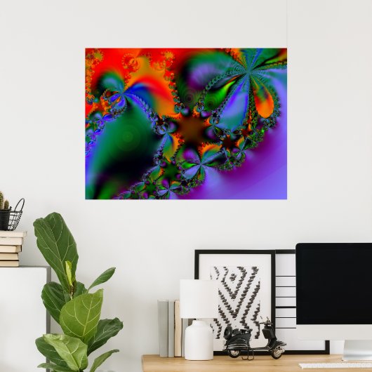 Fraktal 826 poster (Heimbüro)