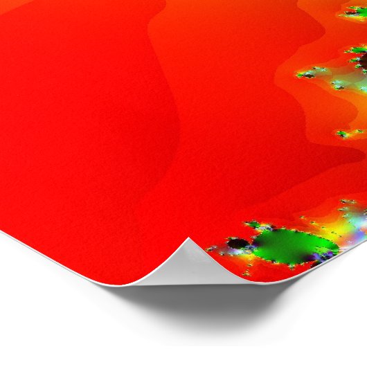 Fraktal 843-2 poster (Ecke)