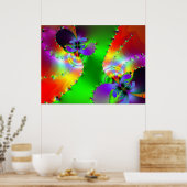 Fraktal 843-2 poster (Küche)